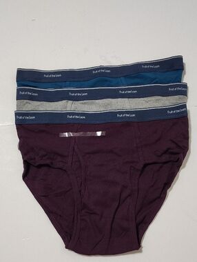 Vintage  Fruit Of The Loom Men's Briefs 3-Pack - Size XL